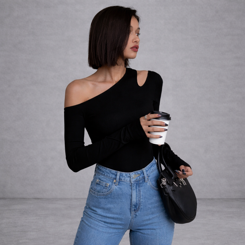 Top con hombros descubiertos Lara