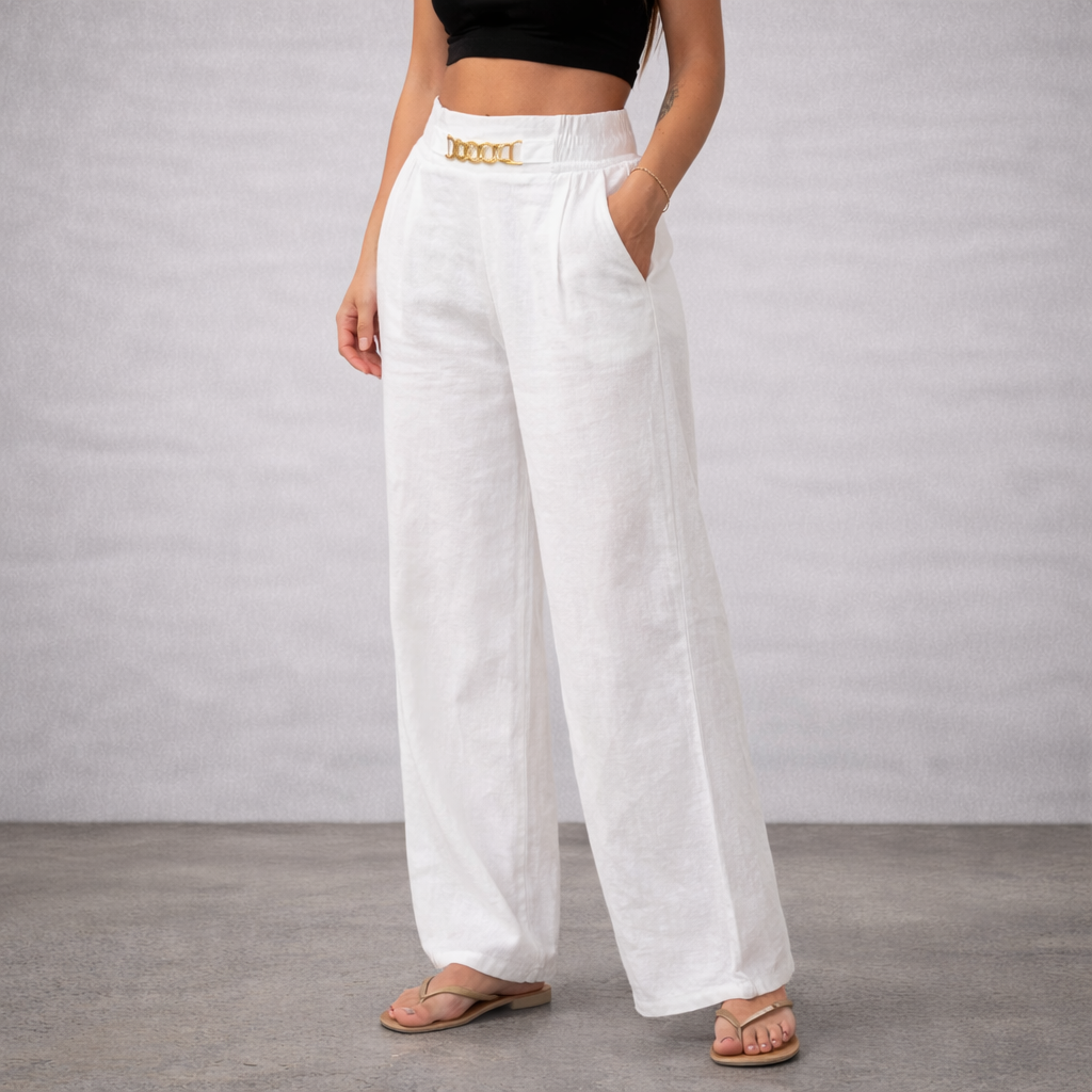 Pantalones de lino para mujer