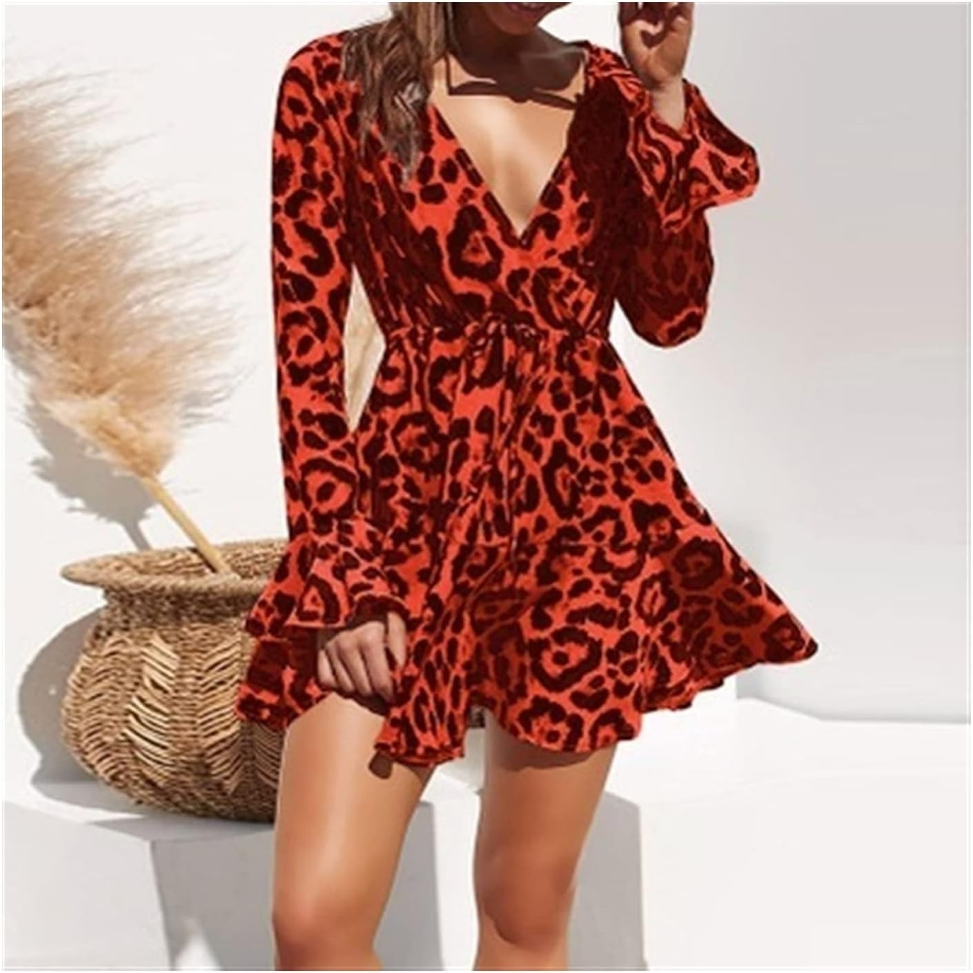 Vestido de leopardo