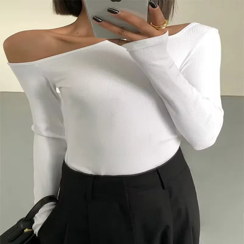 Top con hombros descubiertos Lara