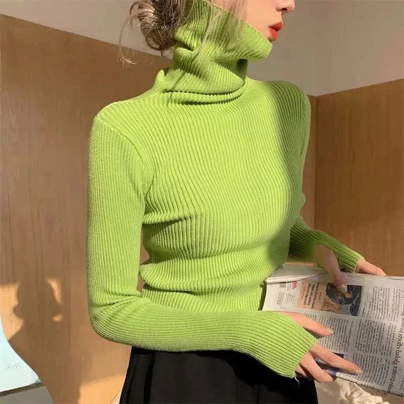 Jersey de cuello alto Alice
