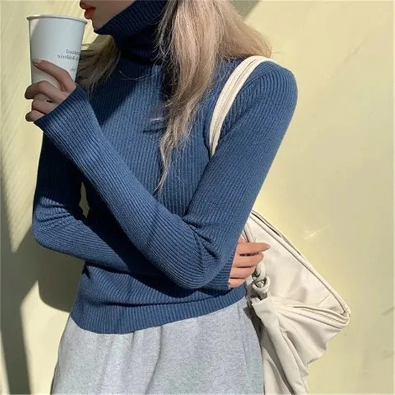 Jersey de cuello alto Alice