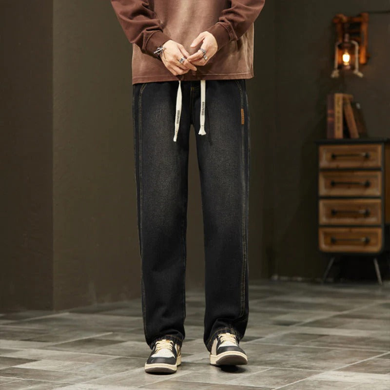 Pantalones vaqueros retro para hombre