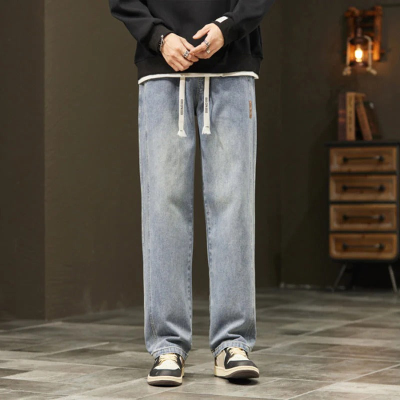 Pantalones vaqueros retro para hombre