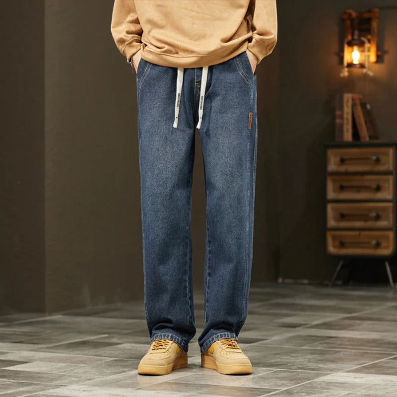 Pantalones vaqueros retro para hombre