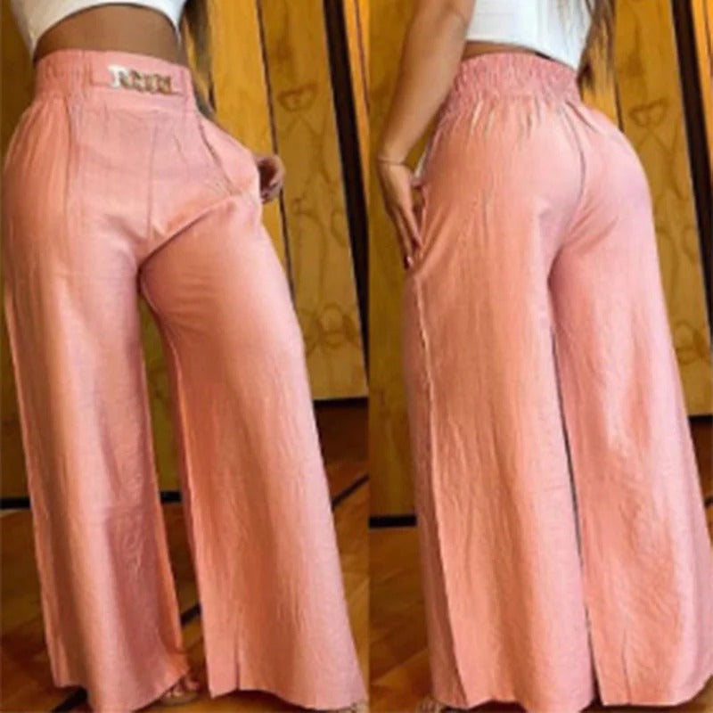 Pantalones de lino para mujer