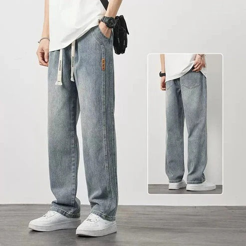 Pantalones vaqueros retro para hombre