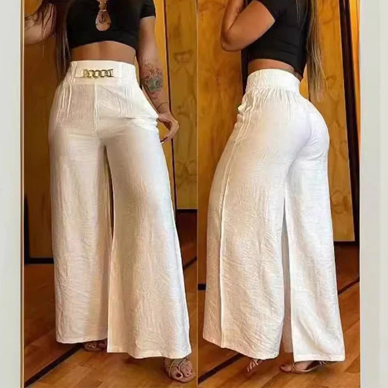 Pantalones de lino para mujer